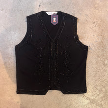 Load image into Gallery viewer, HK Vintage Beaded Knit Vest
