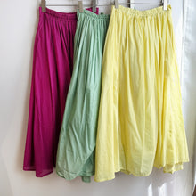 Load image into Gallery viewer, Jamm select | Colour Skirt (Fuchsia/green/yellow)
