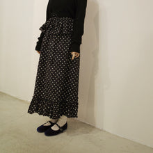 Load image into Gallery viewer, Jamm select | Dot Pattern Ruffle Skirt
