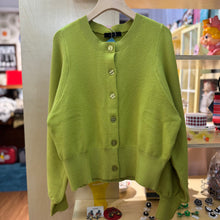Load image into Gallery viewer, Jamm Select | Lime Colour Cardigan
