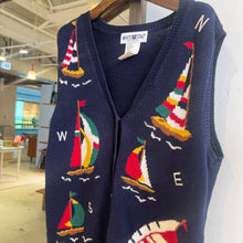Load image into Gallery viewer, Vintage Sailboat ⛵️ Vest
