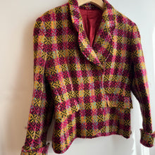 Load image into Gallery viewer, Kenzo Check Pattern Coat
