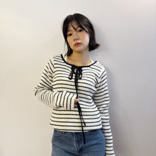 Load image into Gallery viewer, Jamm select | Striped ribbed top
