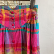 Load image into Gallery viewer, Vintage Check Pattern Skirt
