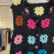Load image into Gallery viewer, Vintage Crochet Knit Vest
