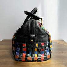 Load image into Gallery viewer, Vintage Woven Colour Leather bag
