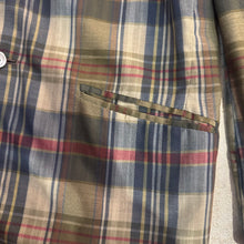 Load image into Gallery viewer, Vintage Check Pattern Blazer
