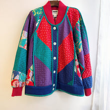 Load image into Gallery viewer, Jeanne Marc Patchwork Quilted Jacket
