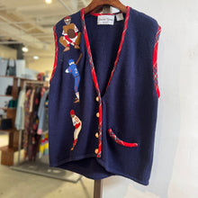 Load image into Gallery viewer, Vintage Baseball Knit Vest
