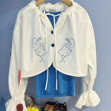 Load image into Gallery viewer, ✿marymary✿
Embroidery Ruffle Jacket
