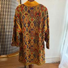 Load image into Gallery viewer, Ungaro Argyle Pattern Long Length Cardigan
