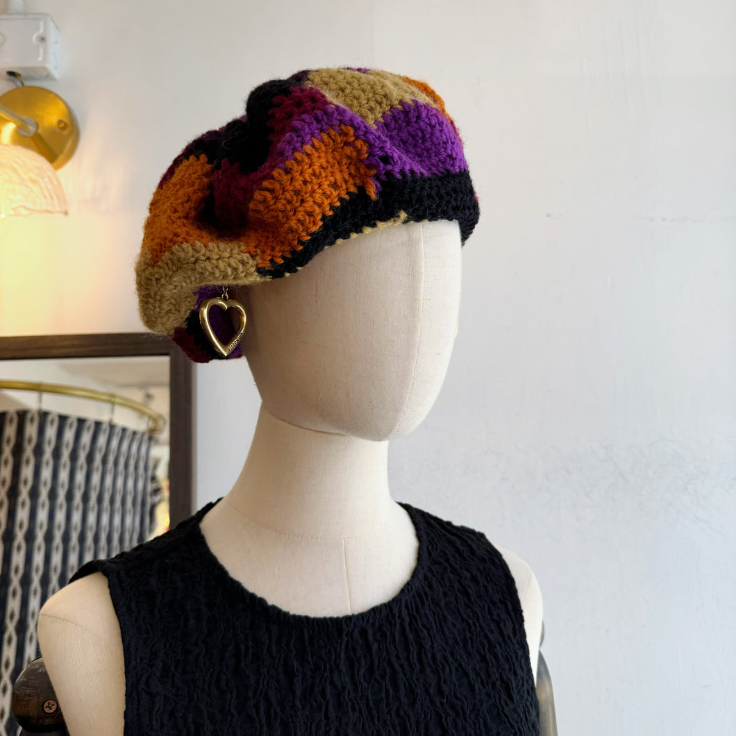 Vintage Knitted Beret