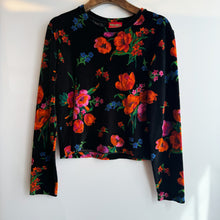 Load image into Gallery viewer, Kenzo Flower Pattern Fleece Top
