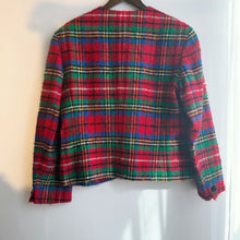 Load image into Gallery viewer, USA Tartan Pattern Wool Jacket
