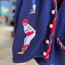 Load image into Gallery viewer, Vintage Baseball Knit Vest
