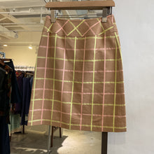Load image into Gallery viewer, Courrèges Check Pattern Skirt
