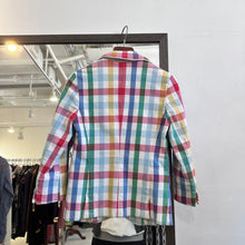 Load image into Gallery viewer, Vintage Check Pattern Blazer
