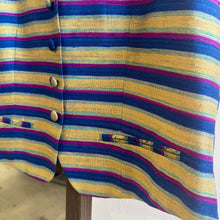 Load image into Gallery viewer, Vintage Striped Silk Vest
