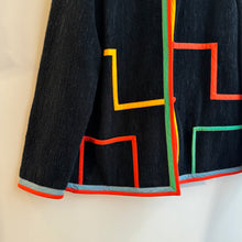 Load image into Gallery viewer, Finland Vintage Colour Trims Coat
