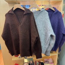 Load image into Gallery viewer, Jamm select | VNeck Mohair sweater
