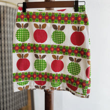 Load image into Gallery viewer, 70s Apple Printed Skirt
