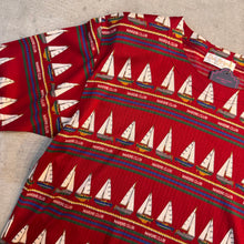 Load image into Gallery viewer, Vintage Sailing Boat Pattern Tee
