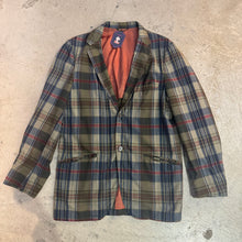 Load image into Gallery viewer, Vintage Check Pattern Blazer
