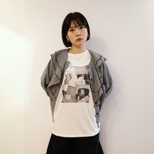 Load image into Gallery viewer, Jamm select | Drunk Cat Print Tee (White/Black)
