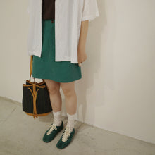 Load image into Gallery viewer, Jamm select | Button Waist Green Skirt
