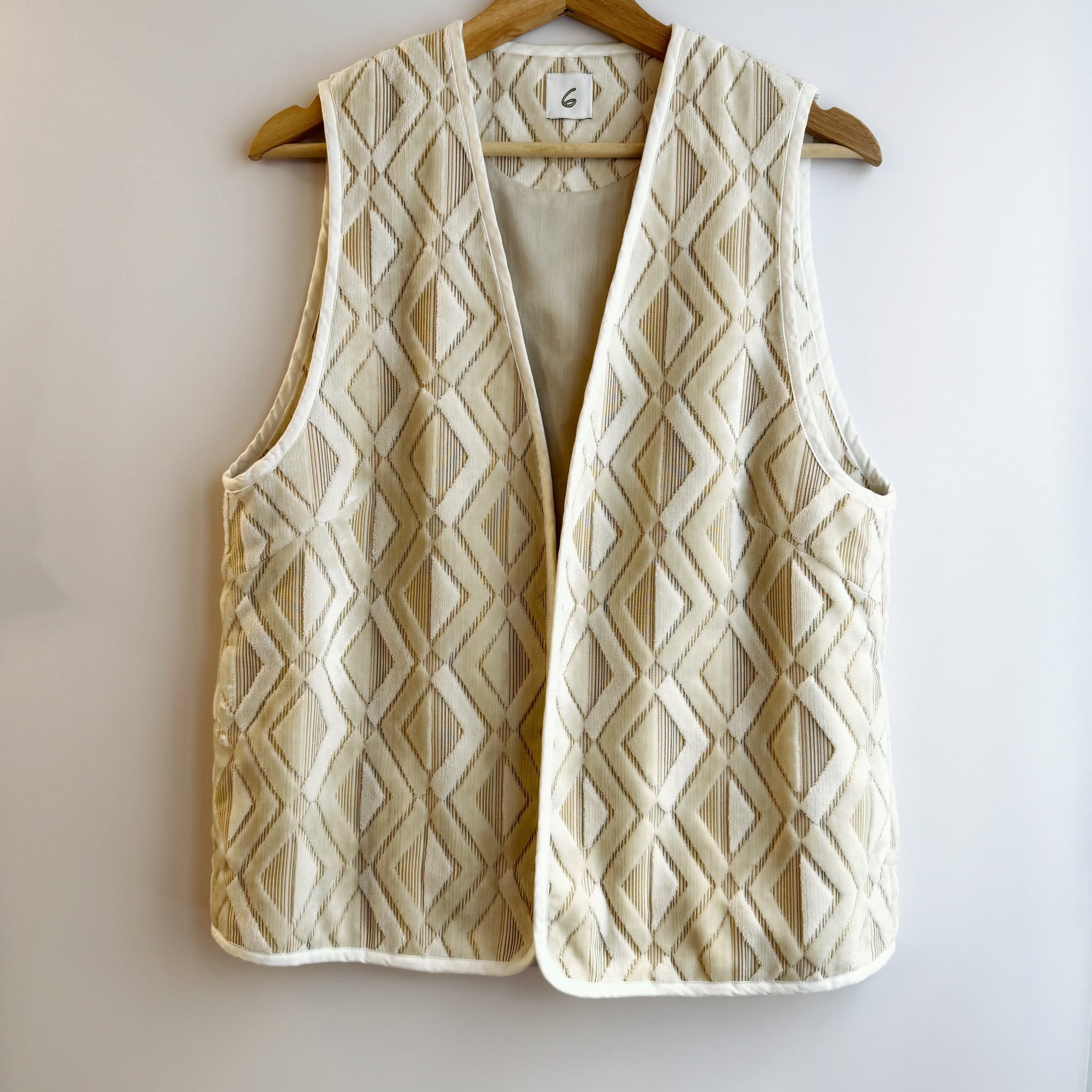 roku 6 nit vest◎ Japan brand Roku Textured Vest – GrandmaMary