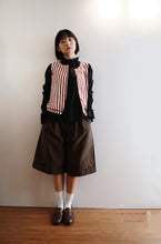 Load image into Gallery viewer, Jamm select | Ruffle Top (Black/White/Striped)
