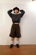 Load image into Gallery viewer, Jamm select | Striped Pullover (Navy/Red)
