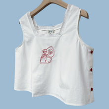 Load image into Gallery viewer, ✿ marymary ✿
I LOOK GORGEOUS TODAY!刺繡背心
