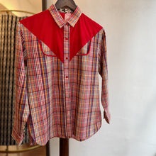 Load image into Gallery viewer, 70s Check Pattern Shirt
