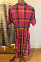 Load image into Gallery viewer, Vintage Check Pattern Dress
