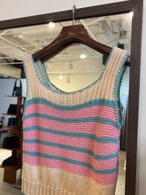 Load image into Gallery viewer, Vintage knit tank top
