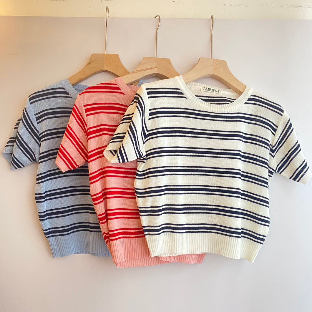 JAMM Select | Striped knit Top