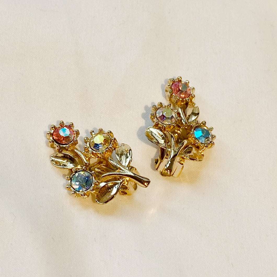 Vintage Flower Earrings