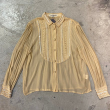 Load image into Gallery viewer, Vintage Beaded Silk Shirt

