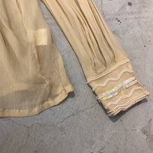 Load image into Gallery viewer, Vintage Beaded Silk Shirt
