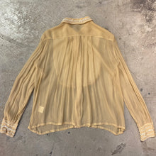 Load image into Gallery viewer, Vintage Beaded Silk Shirt
