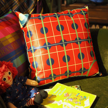 Load image into Gallery viewer, Grandma Mary Design Dotted Printed Cushion
